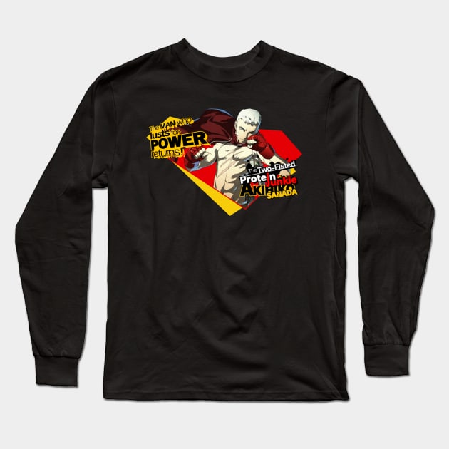 Akihiko Sanada Long Sleeve T-Shirt by Nifty Store